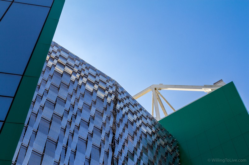 Allianz Parque viewed from outside | 51mm equiv.; f8; 1/160; ISO 100