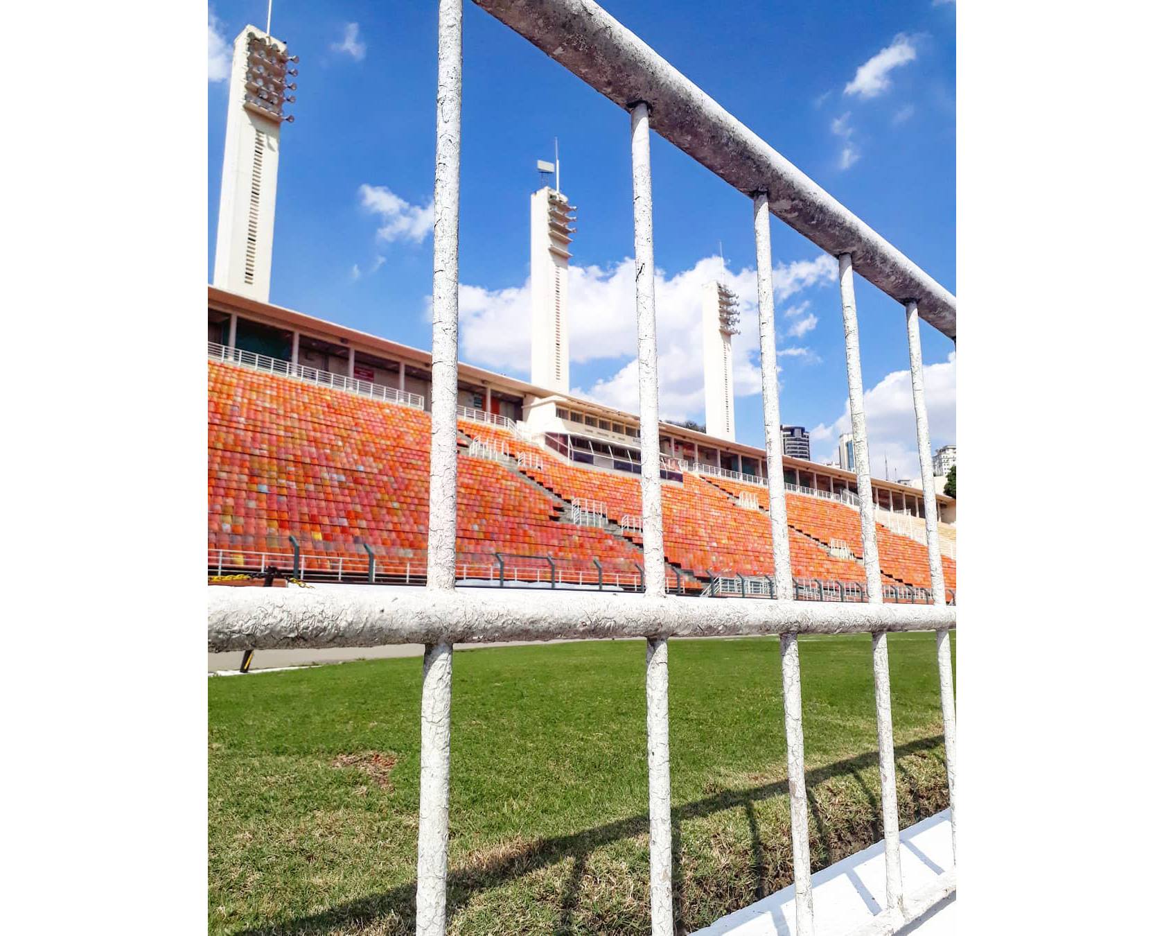 Happiness Football Club (view from the exit of the old tunnel) \o/