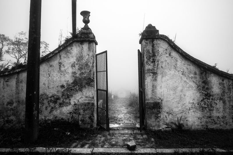 The cemetery. Let's go in? :grimacing: :scream: | 21mm equiv.; f5,6; 1/500; ISO 100 The cemetery. Let's go in? :grimacing: :scream: | 21mm equiv.; f5,6; 1/500; ISO 100