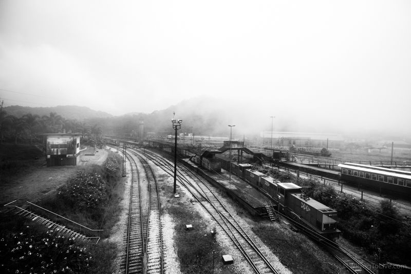 Paranapiacaba, a neighborhood in Santo André, São Paulo, Brazil, nestled in the middle of the Serra do Mar. It is an old railway village built by the english. It has a reputation