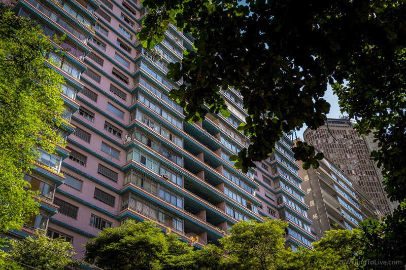 Nature framing São Paulo. That is weird! hahaha But it exists! | 38mm equiv.; f4; 1/250; ISO 100 Nature framing São Paulo. That is weird! hahaha But it exists! | 38mm equiv.; f4; 1/250; ISO 100