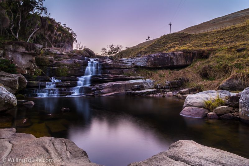 Vale dos Frades waterfall.